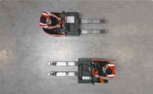 Utilisation de chariots électriques
